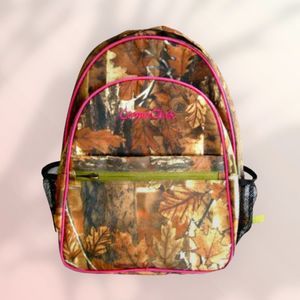 Oakwood Outdoors CAMO CHICK Backpack MULTI POCKET Weather Resistant PINK Accents